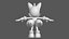 3D model Miles Tails Prower  Sonic Hedgehog Character