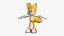 3D model Miles Tails Prower  Sonic Hedgehog Character