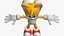 3D model Miles Tails Prower  Sonic Hedgehog Character