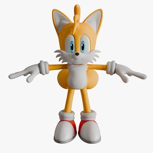 Miles Tails Prower  Sonic Hedgehog Character