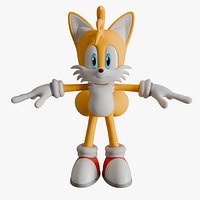 Miles Tails Prower  Sonic Hedgehog Character