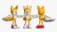 3D model Miles Tails Prower  Sonic Hedgehog Character