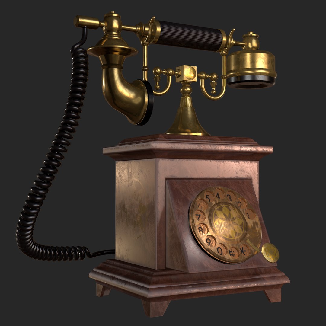 3D old phone clock television model https://p.turbosquid.com/ts-thumb/0O/ibMvrc/2EdDFtLZ/6_old_antique_phone_01/png/1565436215/1920x1080/fit_q87/72cddc82425c19b572021d8d40c125c85c814fe2/6_old_antique_phone_01.jpg
