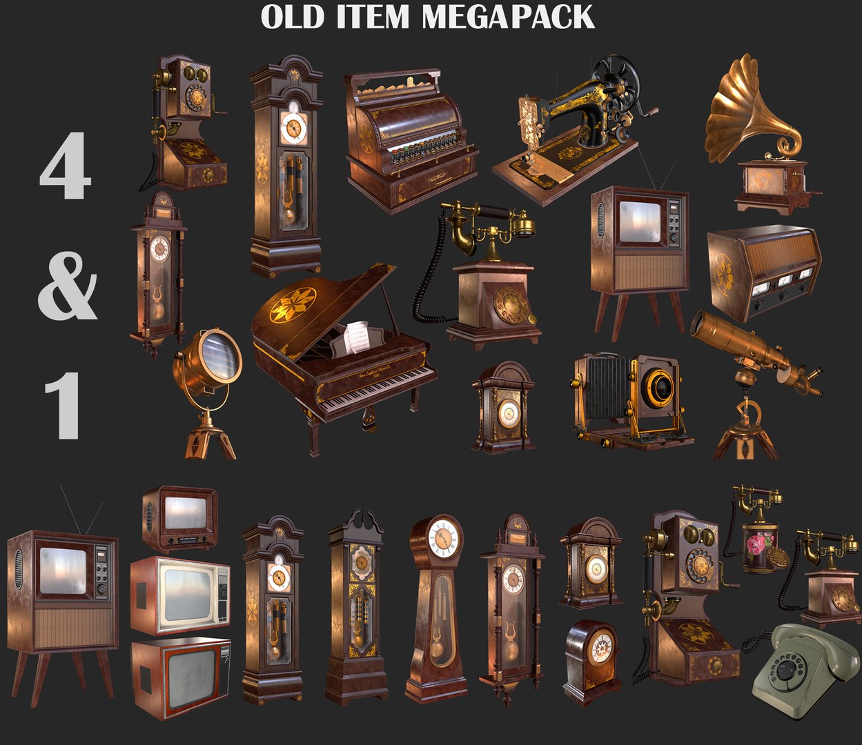 3D old phone clock television model https://p.turbosquid.com/ts-thumb/0O/ibMvrc/NGuibfWH/old_item_megapack_final/png/1566493637/1920x1080/fit_q87/bc488b8d4a72ddfa42c1910be4ee24465dfbe81e/old_item_megapack_final.jpg