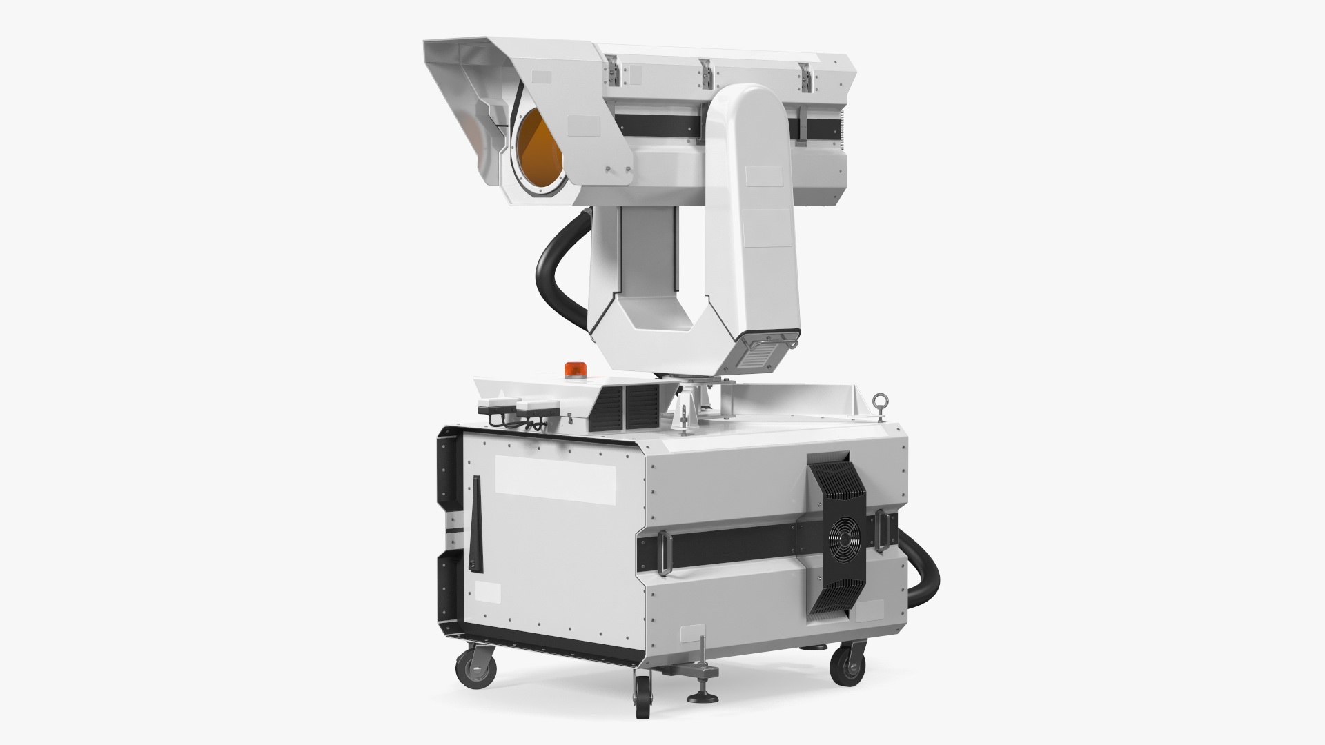 Airport Ceilometer LIDAR Scanner Rigged 3D model preview