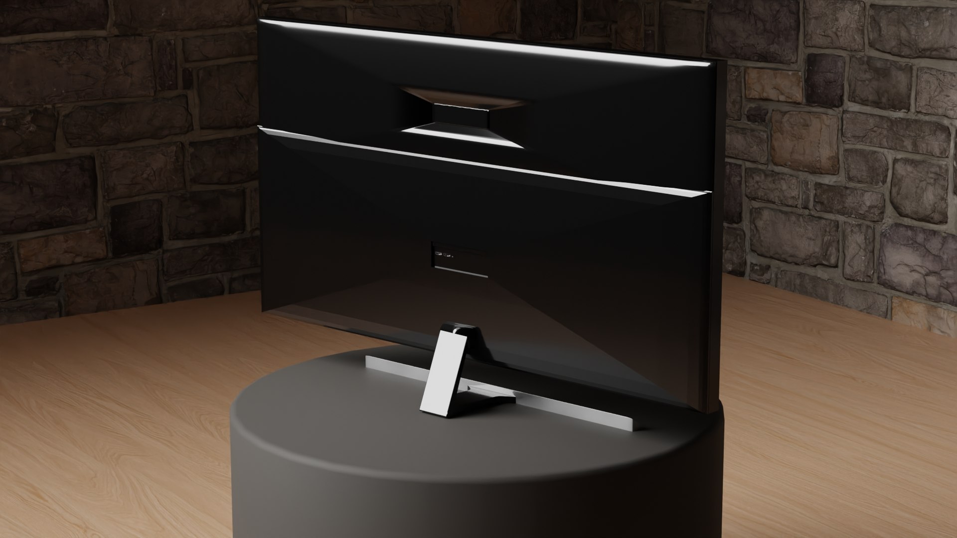 Monitor Black And Silver Blender 3D Model - TurboSquid 2343974