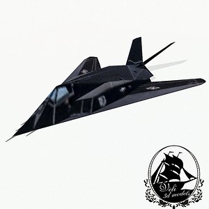 lockheed f-117 nighthawk 3d model
