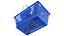 Two Detailed Full Shopping Baskets 3D model