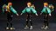 Volt Runner – Rigged Stylized Sci-Fi Hero UE Unity
