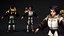 Volt Runner – Rigged Stylized Sci-Fi Hero UE Unity