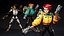 Volt Runner – Rigged Stylized Sci-Fi Hero UE Unity