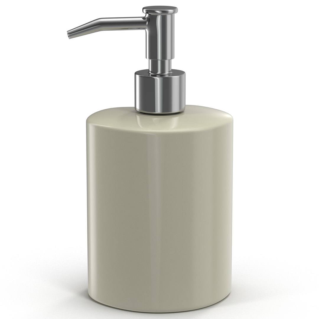 Soap Dispenser 3D model preview