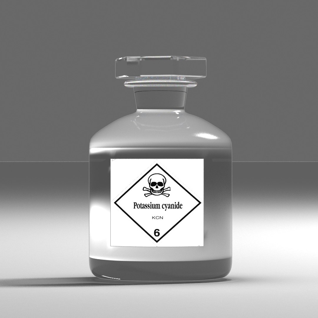 Max Potassium Cyanide Bottle