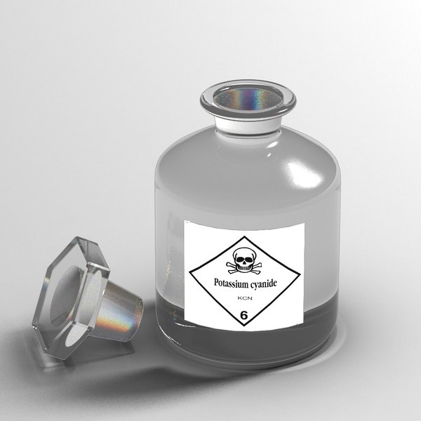 max potassium cyanide bottle