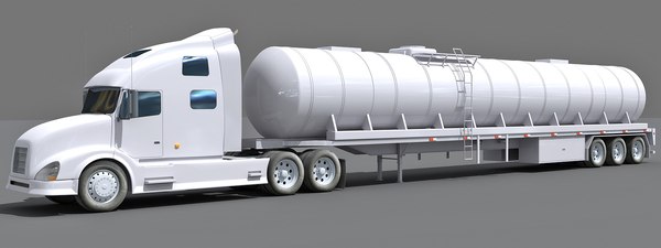 truck trailer 3d model