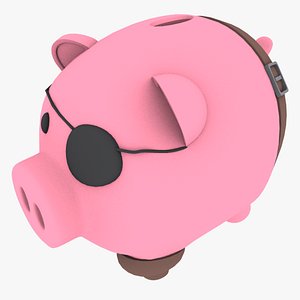 toy pirate 3d model