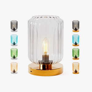 Table Lamp - Realistic Cordless Decorative - 10 Color Combo