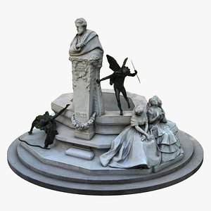 Glorieta de Becquer Sculptural Group