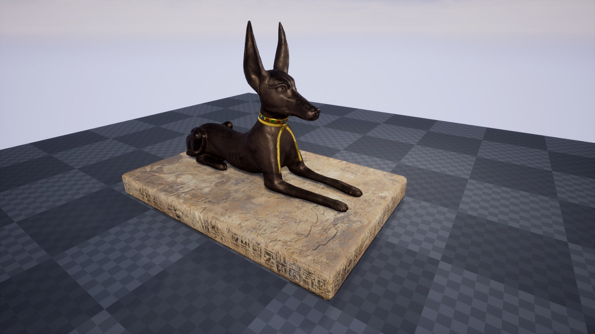 3D anubis jackal statue https://p.turbosquid.com/ts-thumb/0P/EO7kYA/cmwLj0dQ/ue/png/1559551272/1920x1080/fit_q87/a53c3e030c8ac447c1720893f32852e354e403e3/ue.jpg