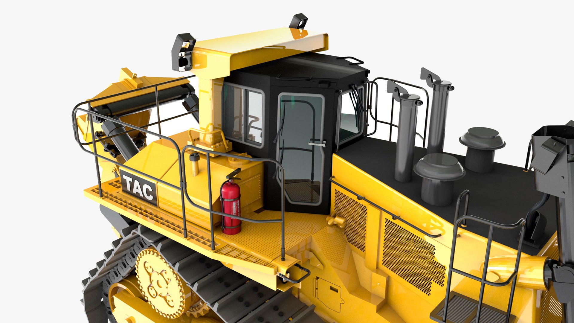 3D Bulldozer - TurboSquid 2088491
