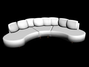 3d model sofa