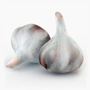 3D garlic v-ray subdivision
