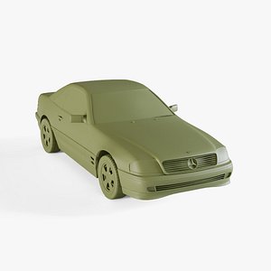 3D Mercedes-Benz S-class R129 2002