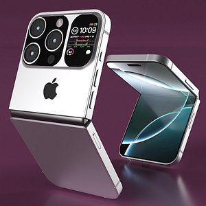 iPhone Flip Pure Silver Rigged