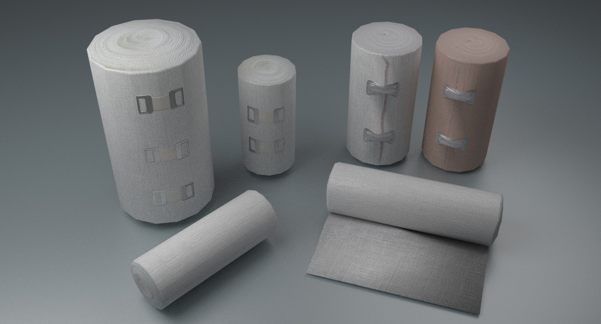 3D bandage clips gauze model https://p.turbosquid.com/ts-thumb/0P/boMaBc/jFObmJbP/p_1/png/1518184612/1920x1080/fit_q87/cc733e172ab921d137b53ed8f04c0a1412649454/p_1.jpg