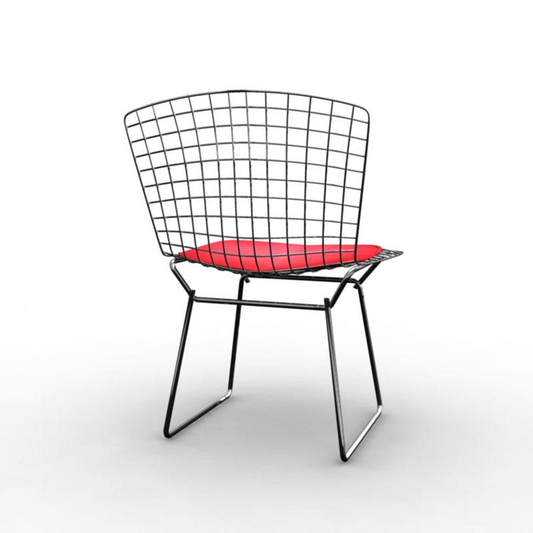 Modern Chair Wire 3d Model