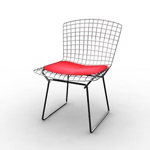 modern chair wire 3d model