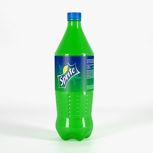 sprite bottle 3d max