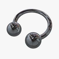 Horseshoe Circular - Piercing Balls