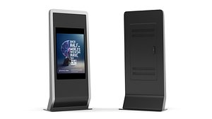 Electronic Kiosk 3D