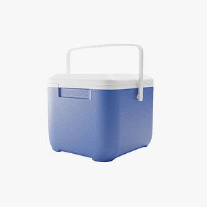 Ice Box Blue 3D model
