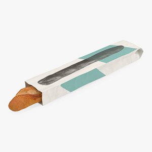 Baguette Bread Paper Bag