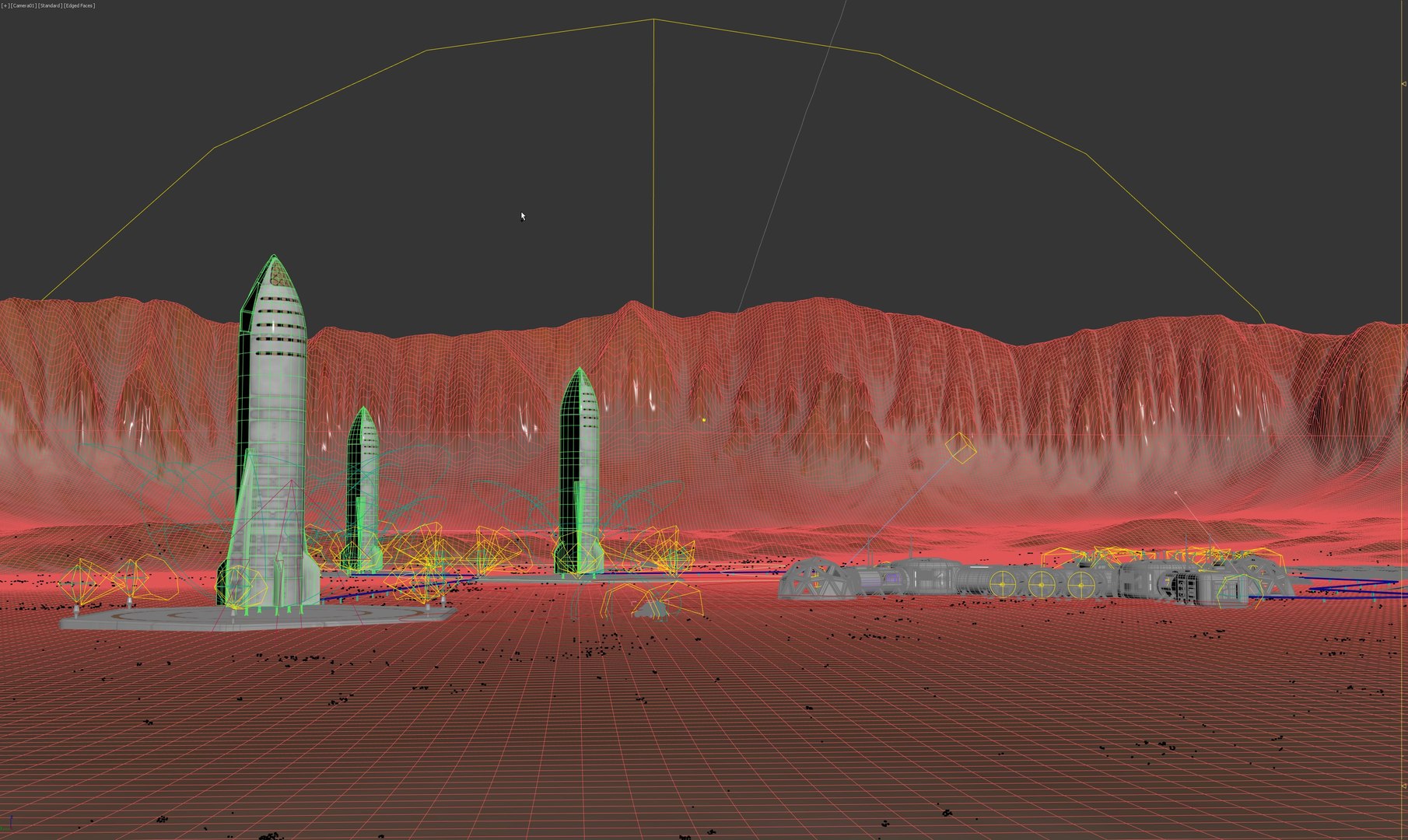 scene martian base crater 3D https://p.turbosquid.com/ts-thumb/0P/oxNLqc/iM9SZ8q4/wire01/jpg/1587826671/1920x1080/fit_q87/f681f2f5c59de9e05268ab2a8e36f705302a106d/wire01.jpg