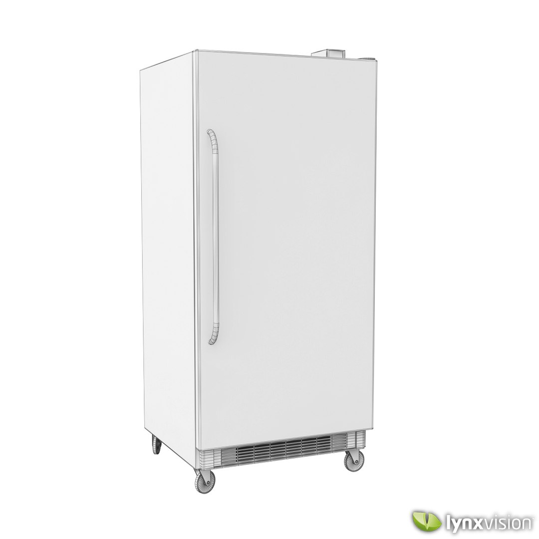 Commercial Upright Freezer 3d Model
