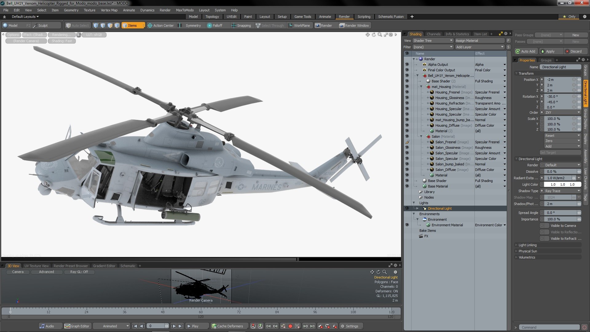 3D Bell UH1Y Venom Helicopter Rigged for Modo https://p.turbosquid.com/ts-thumb/0P/qLvEVz/St/belluh1yvenomhelicopterriggedformodovray3dmodel062/jpg/1674151319/1920x1080/fit_q87/e77f574c102012aee27805e4379eb7a46d380304/belluh1yvenomhelicopterriggedformodovray3dmodel062.jpg