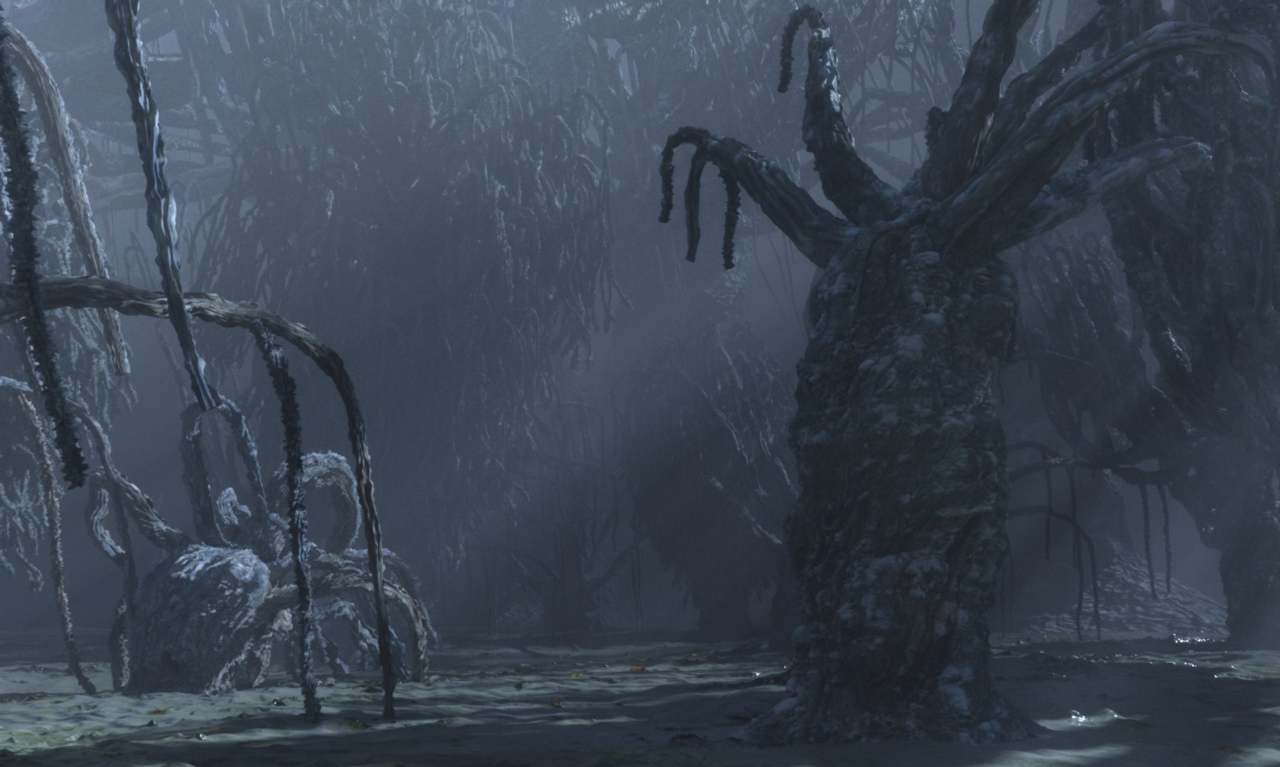 3D alien forest tree model - TurboSquid 1395669