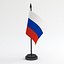 Bandeira de mesa Rússia