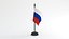 Bandeira de mesa Rússia