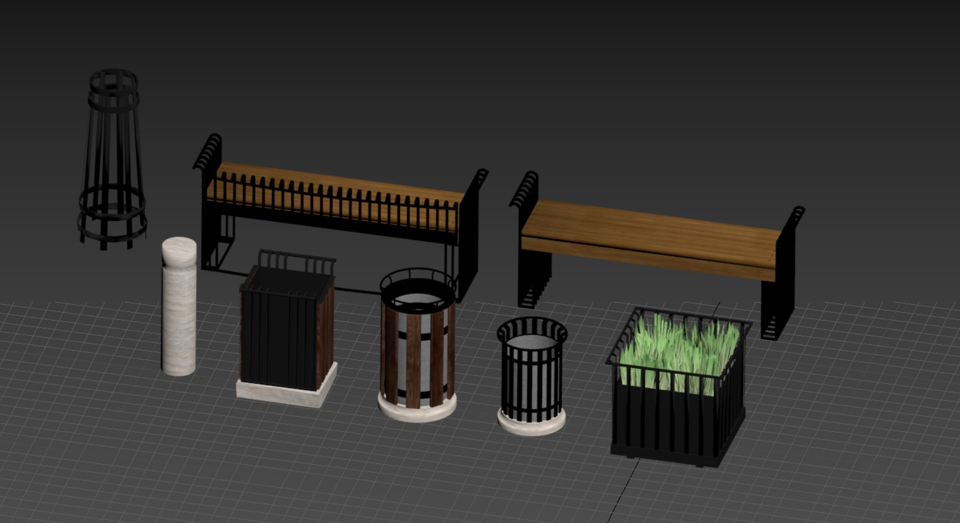 3D Exterior Street Furniture and Urban Elements Pack Low Poly Models model https://p.turbosquid.com/ts-thumb/0P/sgRyL8/98/untitledproject20260729t003655.076/jpg/1785272569/1920x1080/fit_q87/e267786603603523673fdbc91680ccff17903cbb/untitledproject20260729t003655.076.jpg