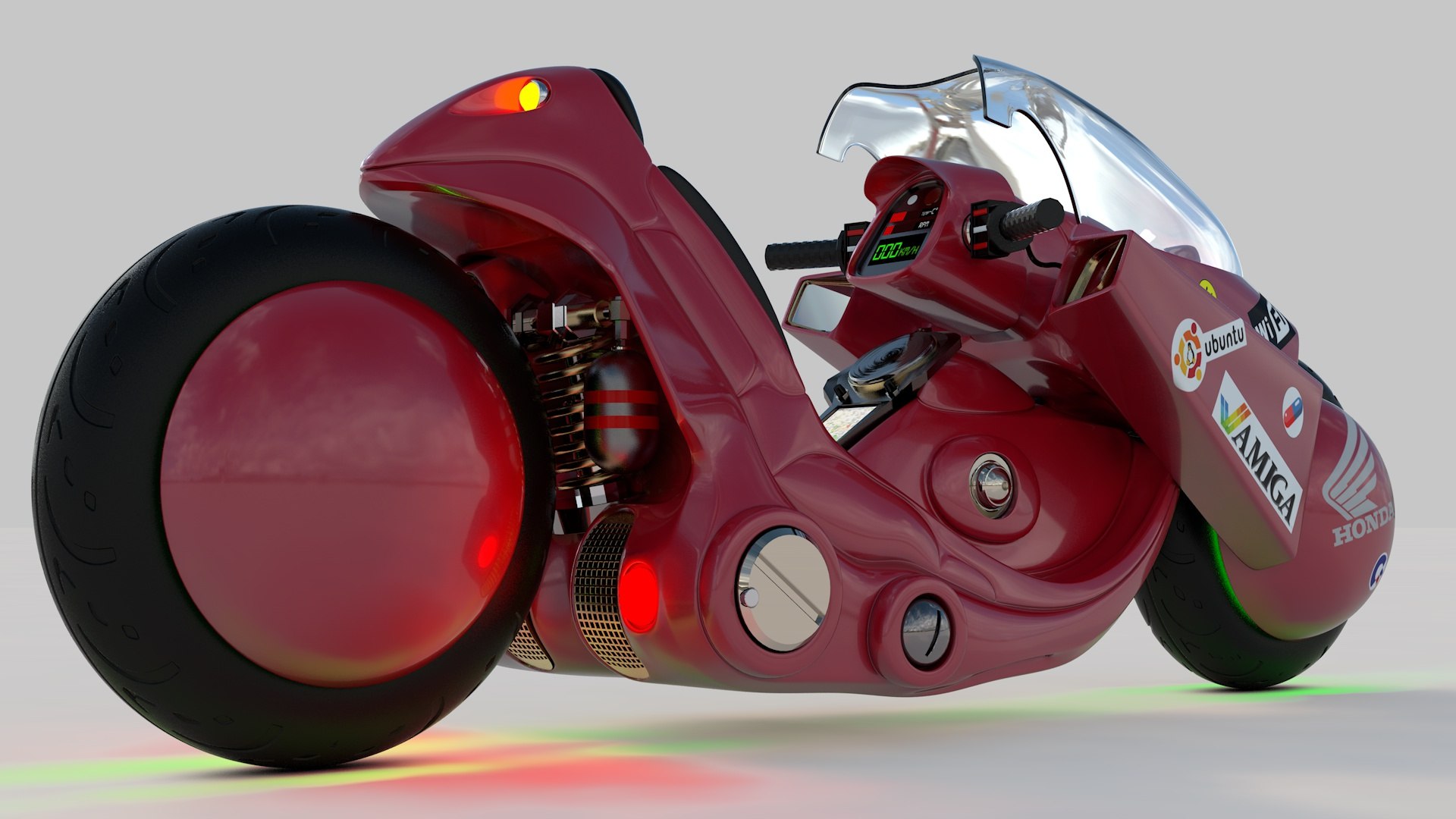 3D Kaneda Motorcycle - TurboSquid 1698402