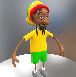 3d model toon character