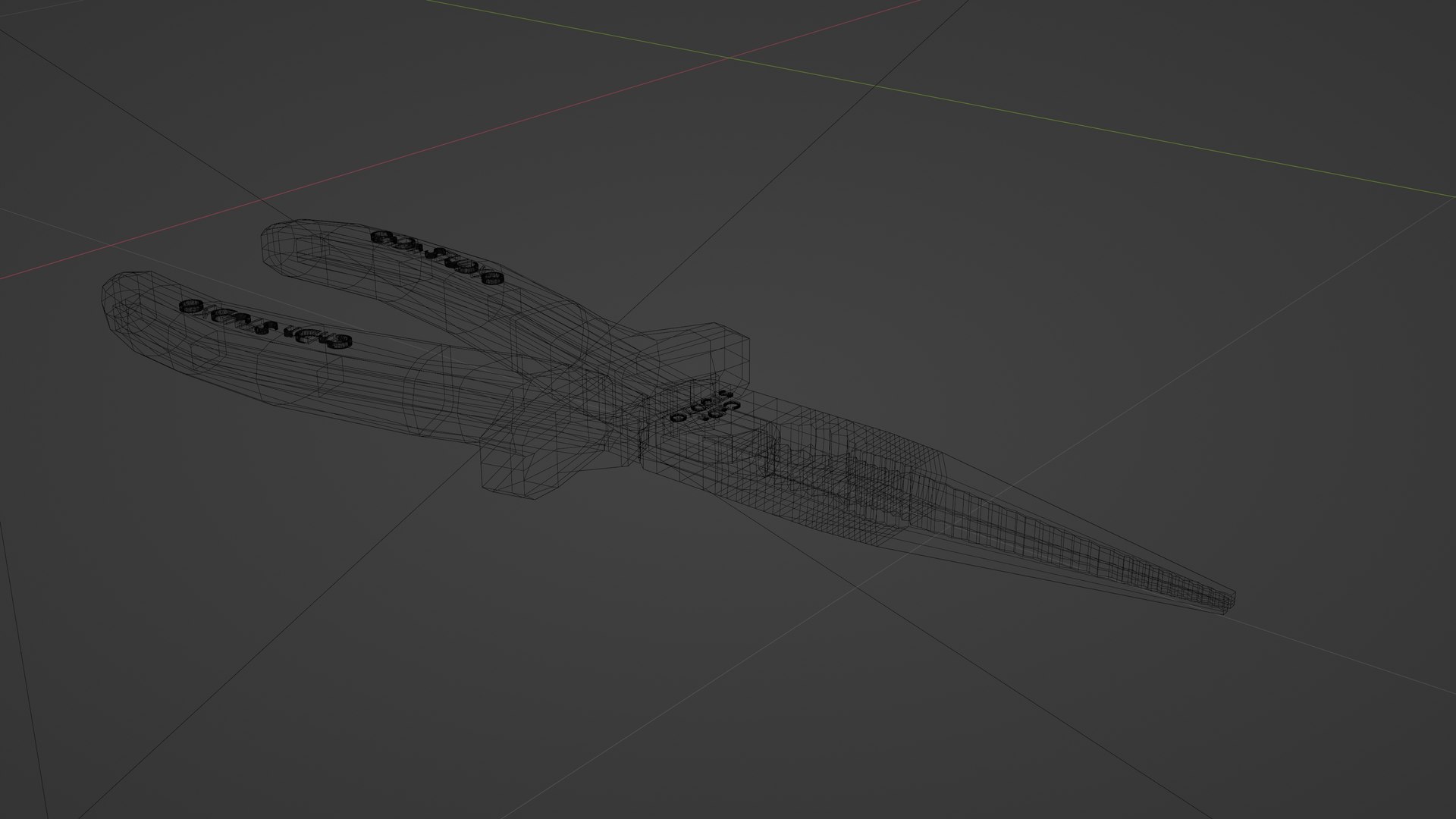Needle Nose Pliers 3D Model TurboSquid 1803573