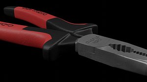needle nose pliers 3D model