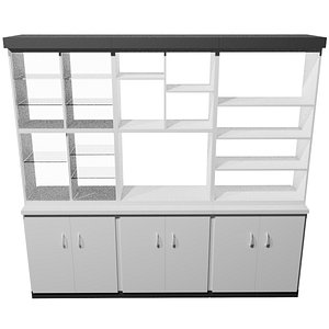 Shelving Cabinet 3D
