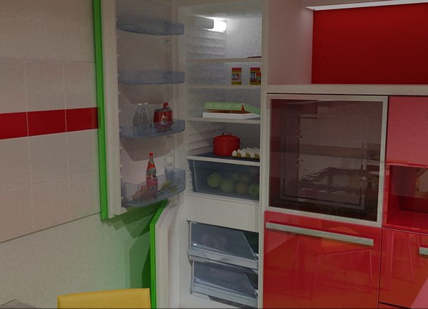 3d refrigerator gorenje rb 421