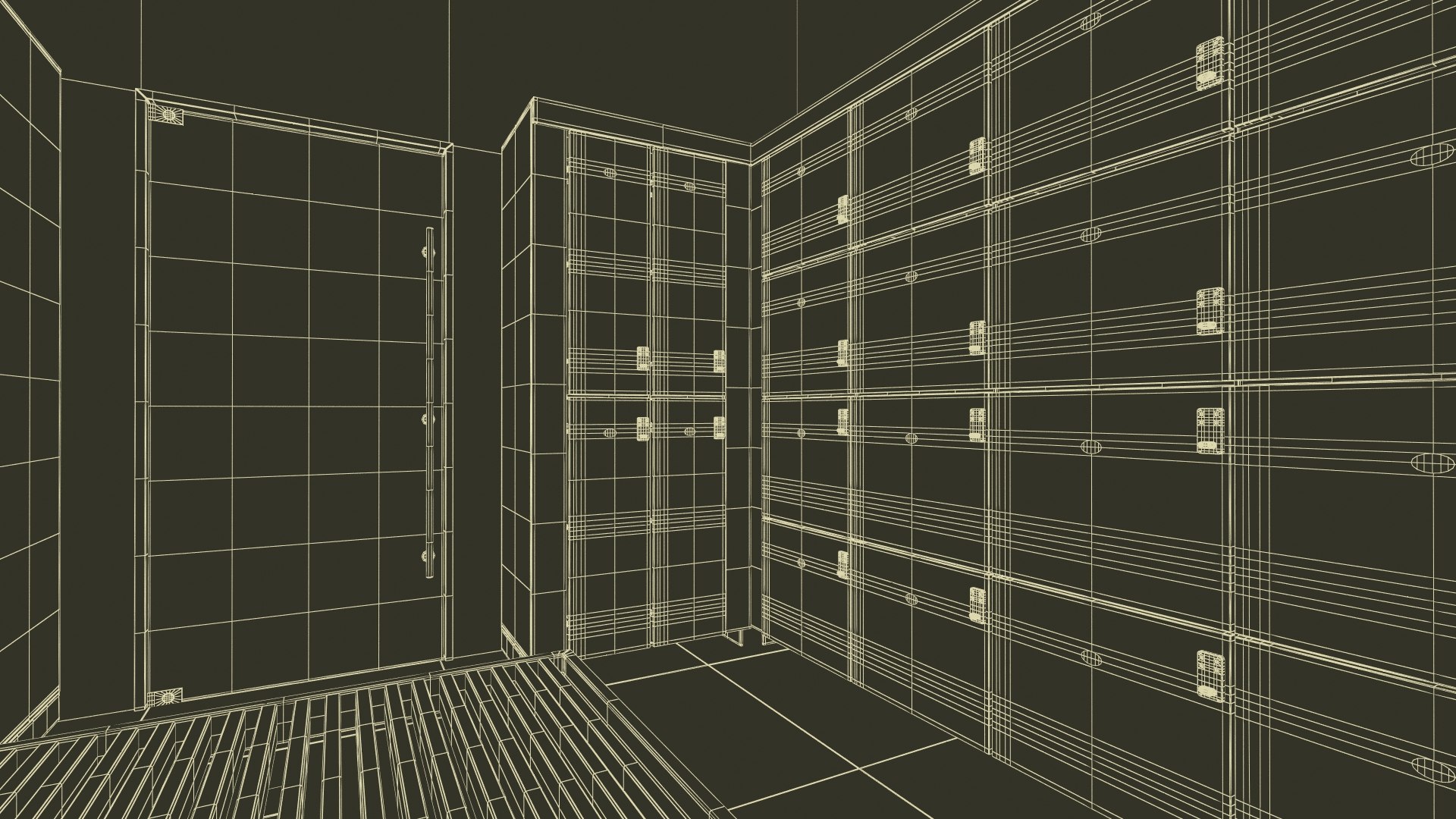 Dressing Gown In The Locker Room 3D Model - TurboSquid 2385614